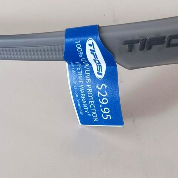 TIFOSI Sunglasses Kids STRIKEOUT Blue Mirror Lens Gray Frame NEW - Picture 6 of 6